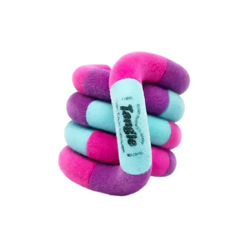 Tangle Бархат Стиль Позиционирование Stress Relief ADHD Фокус Тренировки Палец Игрушка Squeeze Toy