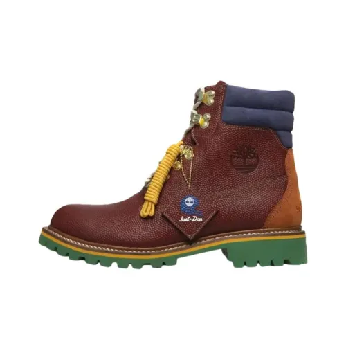 Just Don x Timberland 6 Inch Водонепроницаемый Короткий Аутдор Мужской Коричневый