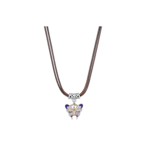 JianKai Кожаный шнур Ожерелья Женские