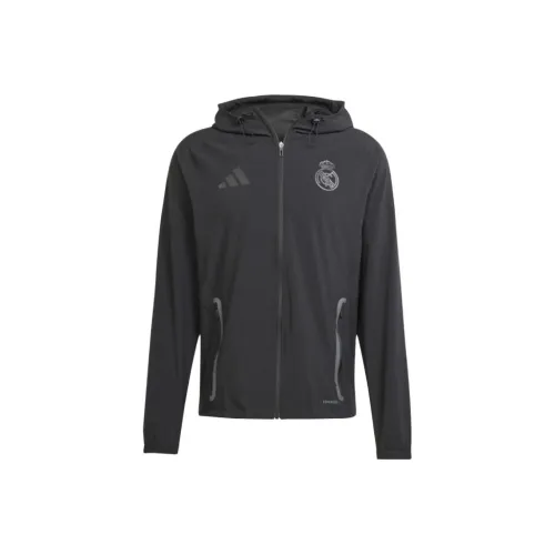 Adidas Real Madrid TIRO 25 Competition Vis Tech Travel Jacket Men's