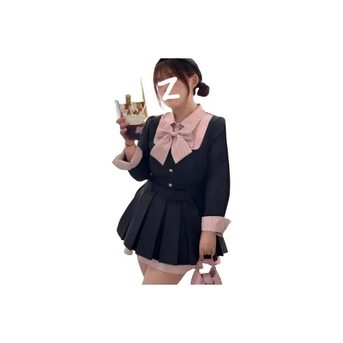 GIUHF Длинное платье с длинными рукавами женское