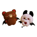 Черный Белый Летучая мышь Вампир + Кофейный Летучая мышь Медвежонок