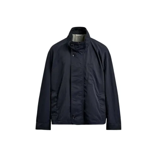 ZARA Морской синий Мужские куртки