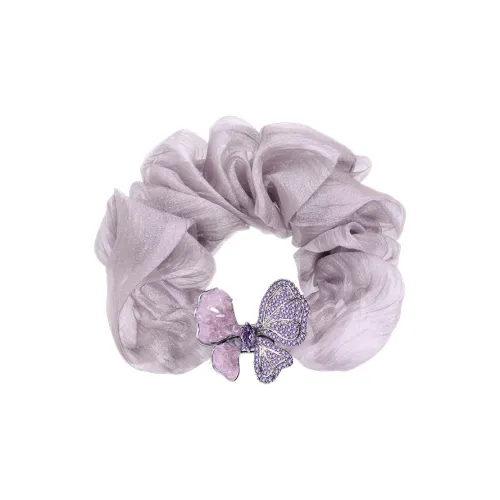 ROYALSASA Медный Искусственный кристалл Резинка для волос Женская