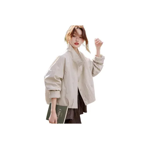 Still Quiet Хаки Женские Куртки