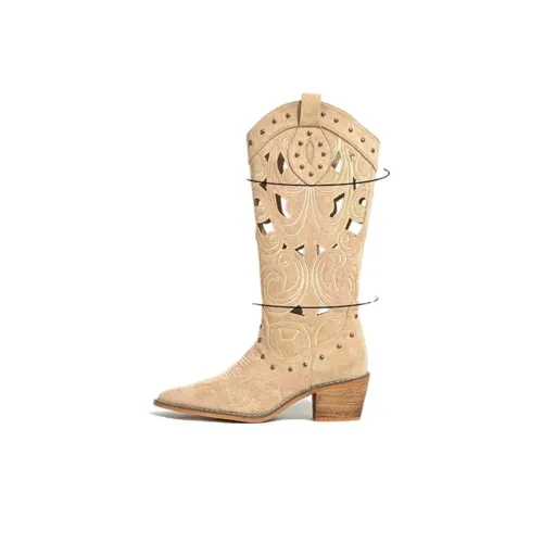 YUDASHU Женские высокие сапоги на колено