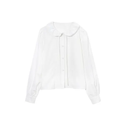 ZIMO Белые Женские Рубашки