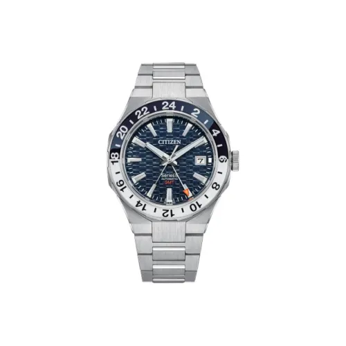 CITIZEN Series8 Series Автоматический Механический Механизм Нержавеющая Сталь Ремешок Часы 41 мм Унисекс Синий Циферблат