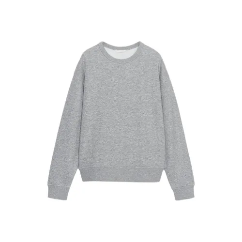 ZARA Зебра с принтом Серый Женский Свитшот