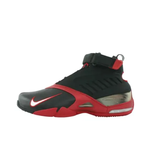 Nike Air Zoom Vick Series Винтажные баскетбольные кроссовки Мужской Черный Красный