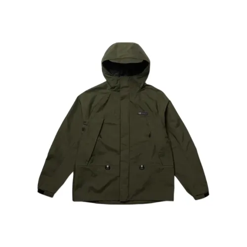 New Era Angler Оливково-зеленый Мужские Куртки