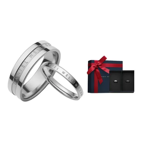 Daniel Wellington Сплав Кольца Унисекс Серебряный