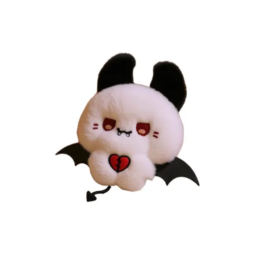 Yi Jia Ai Причудливый Летучая мышь Демон Призрак Медвежонок Скрипучая Кукла Брелок Украшение Плюшевый Подвеска 12,5 см Высота