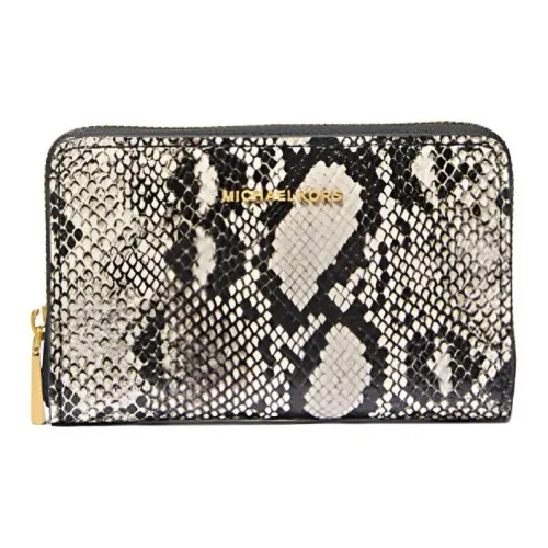 MICHAEL KORS Jet Set Кожа Кошелек Маленький Унисекс Естественный