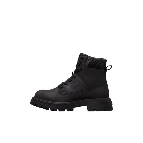 Calvin Klein Высокие Детские Ботинки Черные Малыш