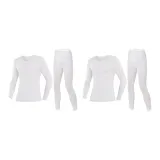 [2 Комплекты Одежды] Белый + Белый