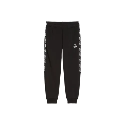 Детские Puma x Hot wheels Вязаные тренировочные штаны