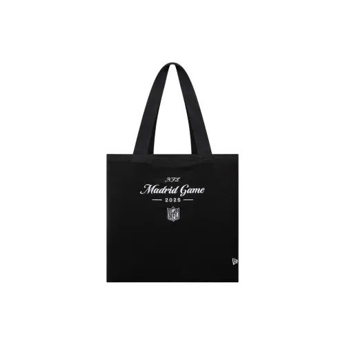 New Era NFL Коллаборация Хлопок Тоут Сумка Сумка для покупок Сумка Унисекс Черный
