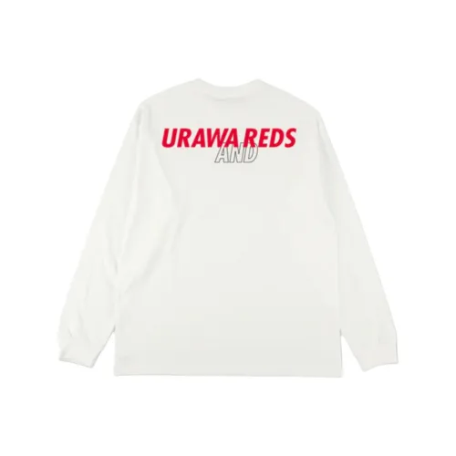 WIND AND SEA x J.LEAGUE J.LEAGUE Коллаборация FW25 URAWA REDS L S футболка с коротким рукавом Т Рубашка Унисекс