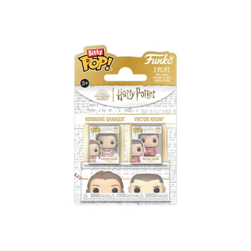 Funko Гарри Поттер Мини Милый Beans Гермиона And Krum Dance Одежда Наборы Фигурки в стиле чиби