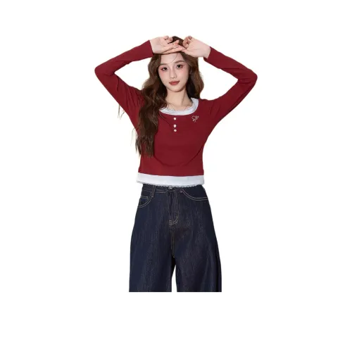 Tonlion Стандартная T-рубашка Женская