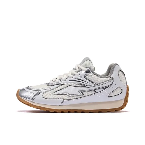 AVIA Leisure Collection Амортизация Устойчивость к истиранию Дышащий Низкий Топ Повседневная обувь Женская Серый Серебряный
