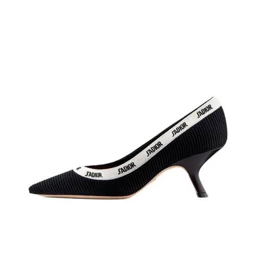 DIOR J'Adior Узкий каблук Высокие каблуки 6,5 см Женские Черный