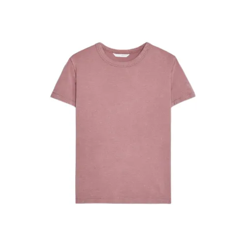 ZARA Светло-розовые женские T-рубашки