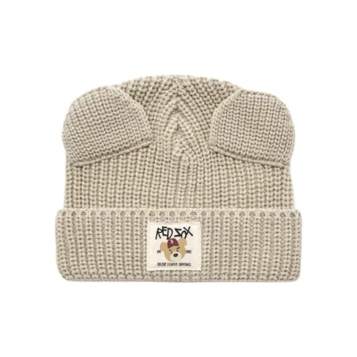 MLB Акриловые шапки-бини для детей светло-бежевый