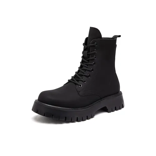 PEDLOR Martin Boots Black Unisex