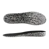 [1 Pack Черный 2,5cm] Попкорн Мягкий Отскок Высота Увеличение