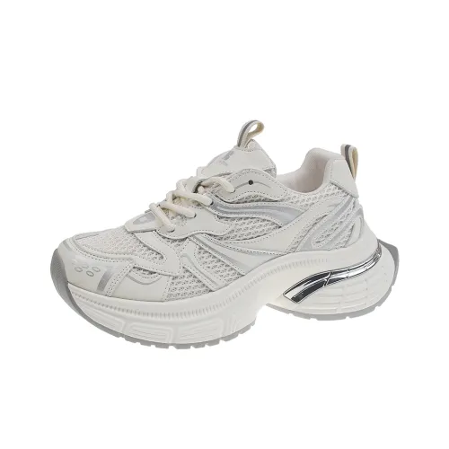 BIGTREE Низкий топ массивные кроссовки женские