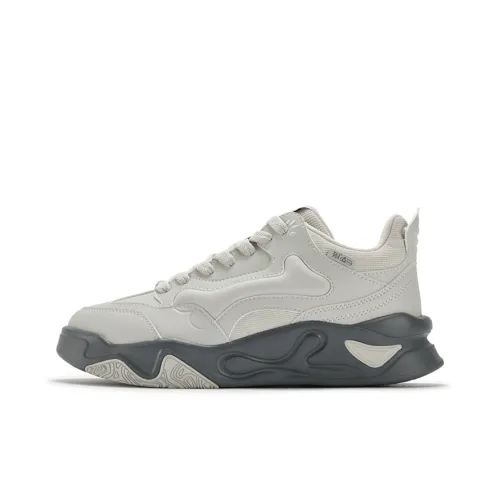 361° Bone Обувь 3,0 Теплоизоляционный Устойчивый к истиранию Противоскользящий Низкий Топ Повседневная обувь Мужская Дымчатый Серый