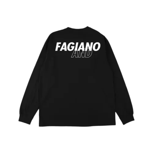 WIND AND SEA J.LEAGUE Collaboration FW25 FAGIANO L S футболка T-рубашка Унисекс