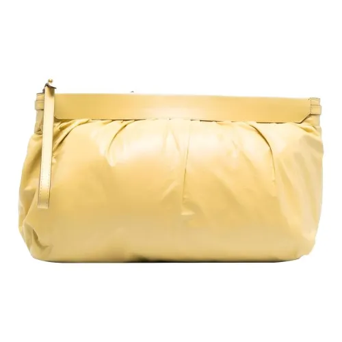 ISABEL MARANT Кожа Клатч Женский Желтый