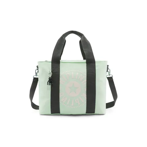 Kipling Полиамид Ручная Сумка Сумка через плечо Большая Унисекс Light Зеленый