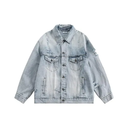 BLACK AT Синий Унисекс Куртки