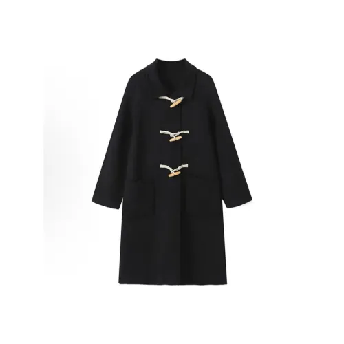 KKX Черное Женское Пальто