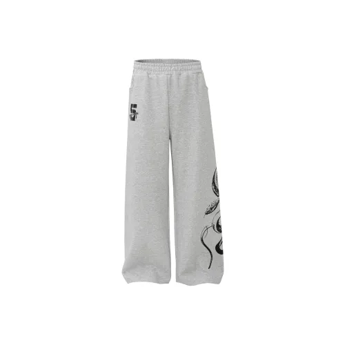 51XXHA Фотиния Серый Унисекс Повседневные Штаны