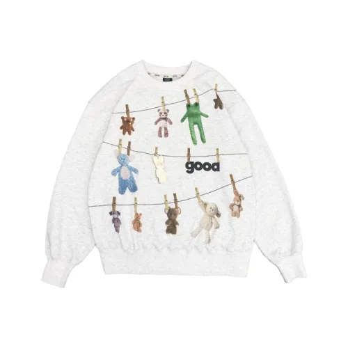 MeiHaoStore Белый Унисекс Свитшоты