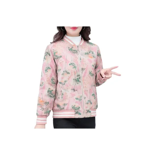 The Temptation Of The Muse Воротник-стойка Бейсбольная куртка Женские