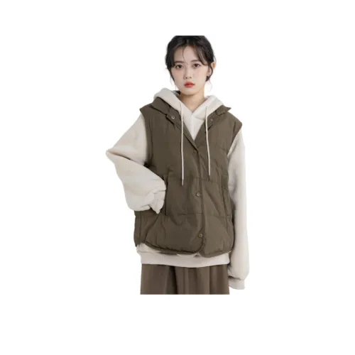 OYANXI CAMEL Женские жилеты