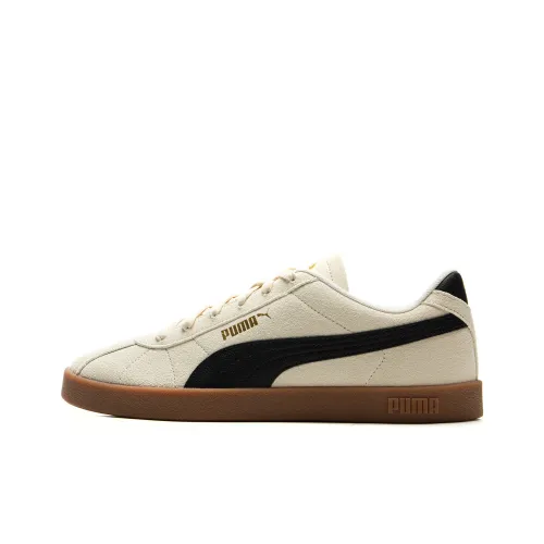 PUMA Club 2 Устойчивые к истиранию низкие кроссовки для скейтбординга унисекс цвет экрю