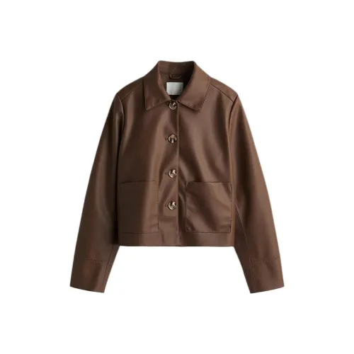 H M Коричневые Женские Куртки