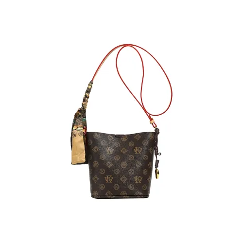 YTARA ПУ (полиуретан) Сумка через плечо Стандартная Женская Кофейный и Абрикос Кофейный и Коричневый Цветочный и Коричневый Цветочный и Rice Серый