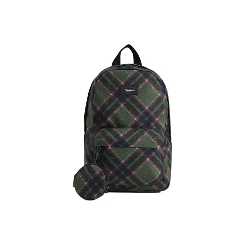 Vans Old Skool Нейлон Рюкзак Мини Унисекс Сосна Лесной зеленый