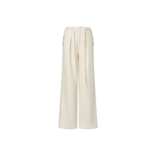 Fabrique Айвори Белый Женские Повседневные Брюки