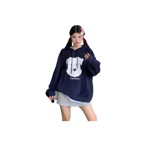 MINETTE Темно-синий Женские Свитшоты