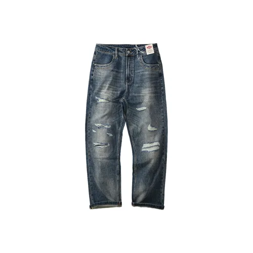 MAREA VESUVIO Синий Мужской Джинсы