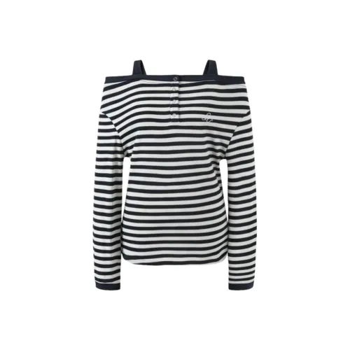 Nathania Темно-синие Женские T-рубашки